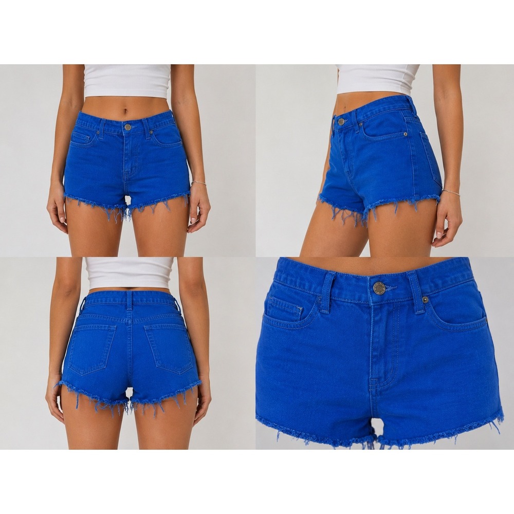 Current/Elliott‎ The Boyfriend Shorts size 28  98% Cotton - Picture 11 of 11